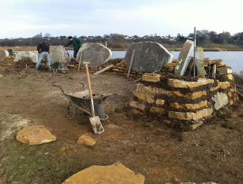 Artworks under construction